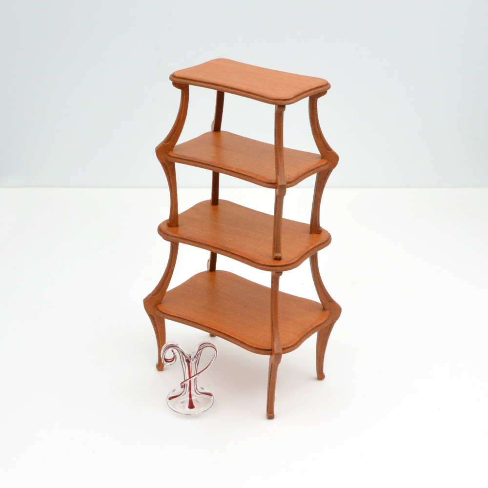 Art Nouveau 4 tier Etagere